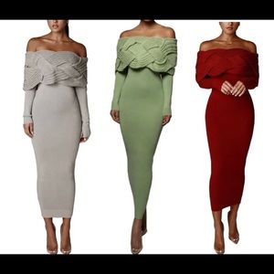 Jluxlabel Cecyl sweater dress copy